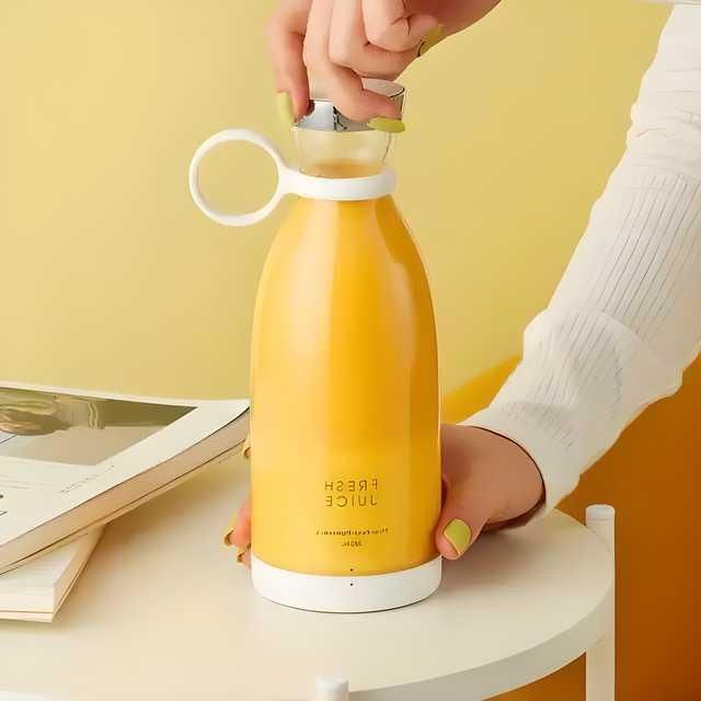 BlendFresh Mini Portable Blender | USB Rechargeable Smoothie & Juice Maker for Travel, Gym & Daily Use