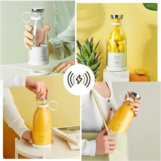 BlendFresh Mini Portable Blender | USB Rechargeable Smoothie & Juice Maker for Travel, Gym & Daily Use
