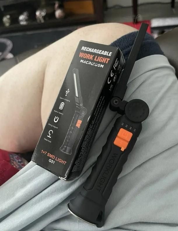 MagniGlow USB Rechargeable Magnetic COB LED Light – Super Bright, Compact & Portable for Home, Car & Outdoor Use