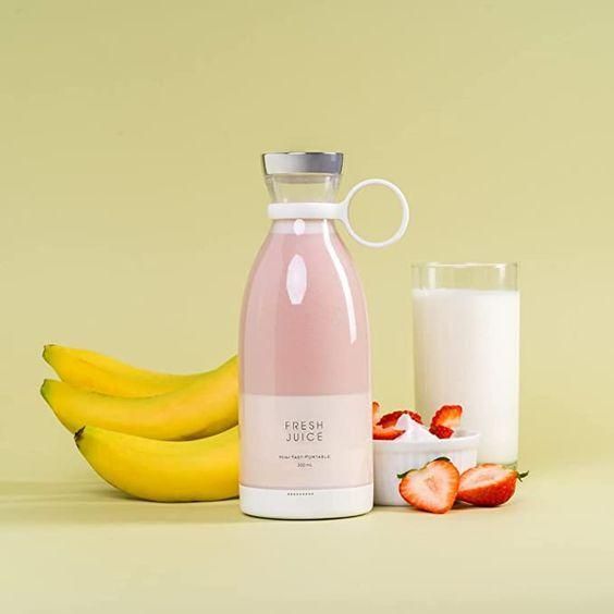 BlendFresh Mini Portable Blender | USB Rechargeable Smoothie & Juice Maker for Travel, Gym & Daily Use