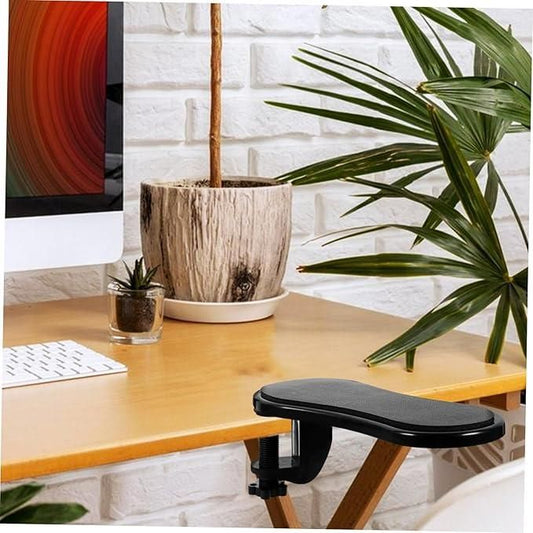 WristEase Desk Arm Rest Pad – Ergonomic Memory Foam Support for Long Hours of Typing & Work